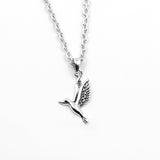 Hummingbird Silver Pendant
