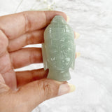 Green Aventurine Buddha Head