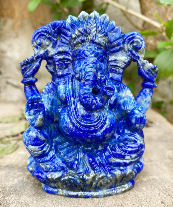 Lapis Lazuli Ganesha