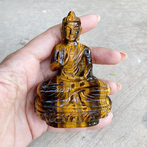 Tiger's Eye Buddha