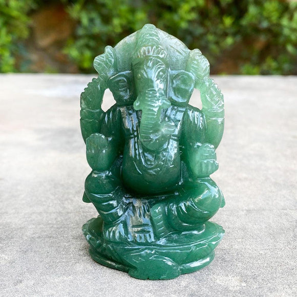 Green Aventurine Ganesha