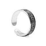 Marquise Silver Adjustable Toe Ring
