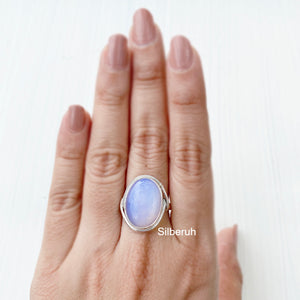 Opalite Silver Ring