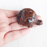 Mahogany Obsidian Tortoise