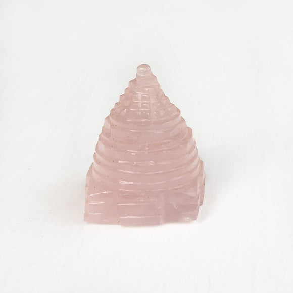 ROSE QUARTZ SHREE YANTRA