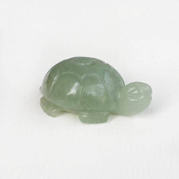 GREEN AVENTURINE TORTOISE