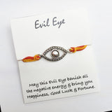 Evil Eye Silver Rakhi