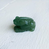 GREEN AVENTURINE FROG