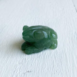 GREEN AVENTURINE FROG