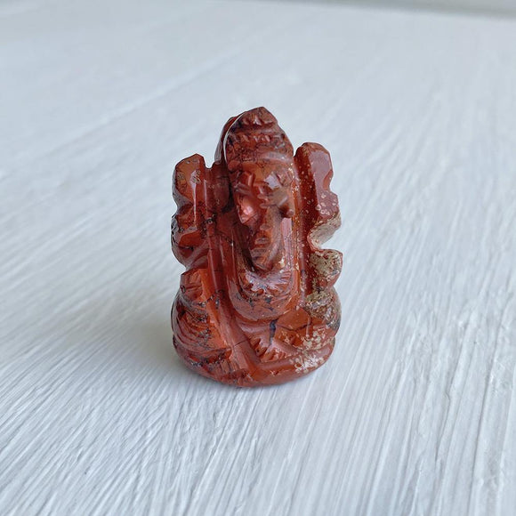 RED JASPER GANESHA