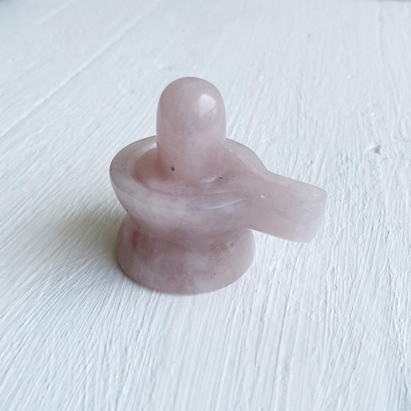 ROSE QUARTZ SHIVLING