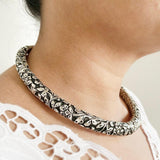 Tribal Hasli Silver Necklace