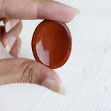 RED JASPER WORRY STONE