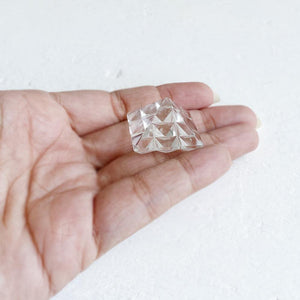 CRYSTAL QUARTZ PYRAMID