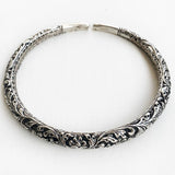 Tribal Hasli Silver Necklace