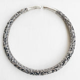 Tribal Hasli Silver Necklace