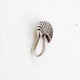 Sea Shell Silver Nose Clip