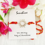 SUN SILVER RAKHI - SILBERUH