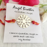 ANGEL BROTHER SILVER RAKHI - SILBERUH