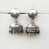 Tribal Silver Jhumka