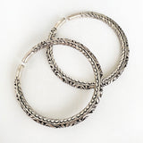 Tribal Silver Ankle Kada