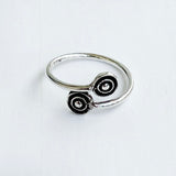 Silver Round Toe Ring