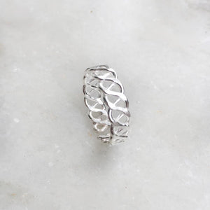 CELTIC KNOT SILVER TOE RING - SILBERUH