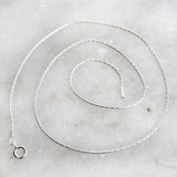 SILVER CHAIN - 18" INCH - SILBERUH