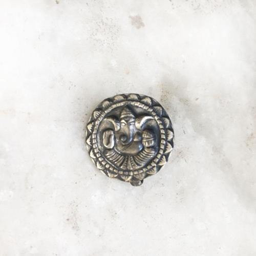 GANESHA SILVER NOSE CLIP - SILBERUH