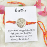 BROTHER SILVER RAKHI - SILBERUH