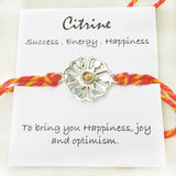 CITRINE SILVER RAKHI - SILBERUH