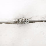 TIARA SILVER PRINCESS RING - SILBERUH