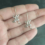 FROG SILVER EARRING - SILBERUH