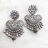  SILVER TRIBAL MOR  EARRING - SILBERUH
