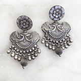  SILVER TRIBAL MOR  EARRING - SILBERUH
