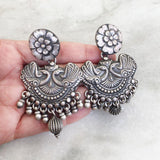 SILVER TRIBAL MOR EARRING - SILBERUH