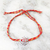 OM SILVER RAKHI - SILBERUH