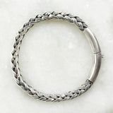 SILVER CHUNKY UNISEX BRACELET - SILBERUH