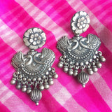  SILVER TRIBAL MOR  EARRING - SILBERUH