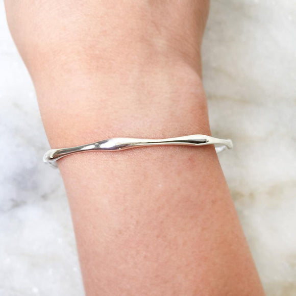 SILVER ADJUSTABLE KADA - SILBERUH