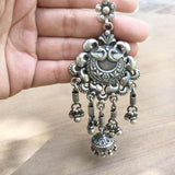 PEACOCK TRIBAL SILVER EARRING - SILBERUH