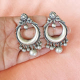 CHAND SILVER TRIBAL EARRING - SILBERUH