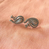 PEACOCK SILVER STUD - SILBERUH