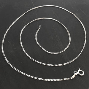 SILVER CHAIN - 18" INCH - SILBERUH