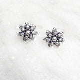 SITARA TRIBAL SILVER STUD - SILBERUH