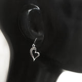 HEART SILVER EARRING - SILBERUH