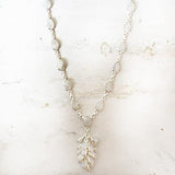RAINBOW MOONSTONE SILVER TASSEL NECKLACE - SILBERUH