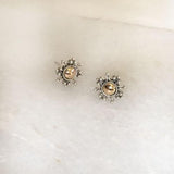 SILVER & GOLD STUD - SILBERUH