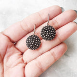 SILVER JAL FIXED HOOK DROP EARRING - SILBERUH