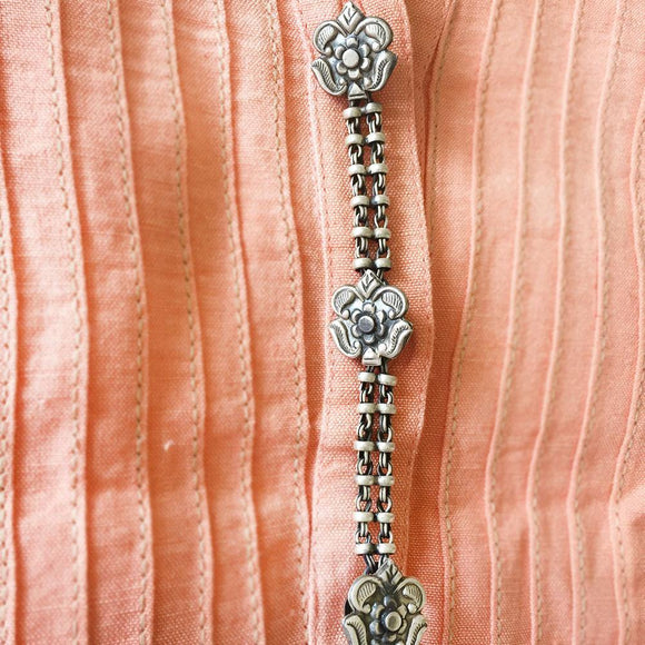 PHOOL SILVER KURTA BUTTONS - SILBERUH